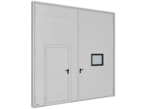 Распашные гаражные ворота SG-SS 2800x3000